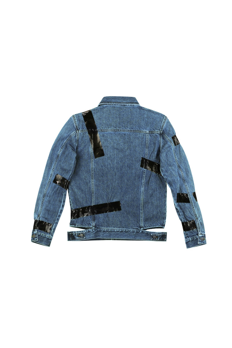 "Cyber" Tape Denim Jacket KAIMIN